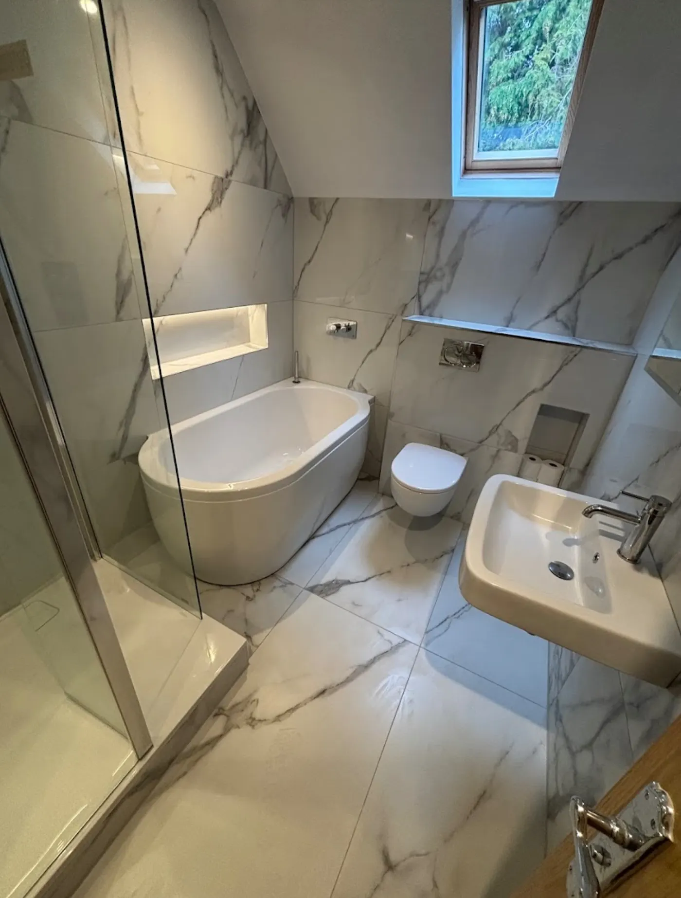 Loft Marble Bathroom