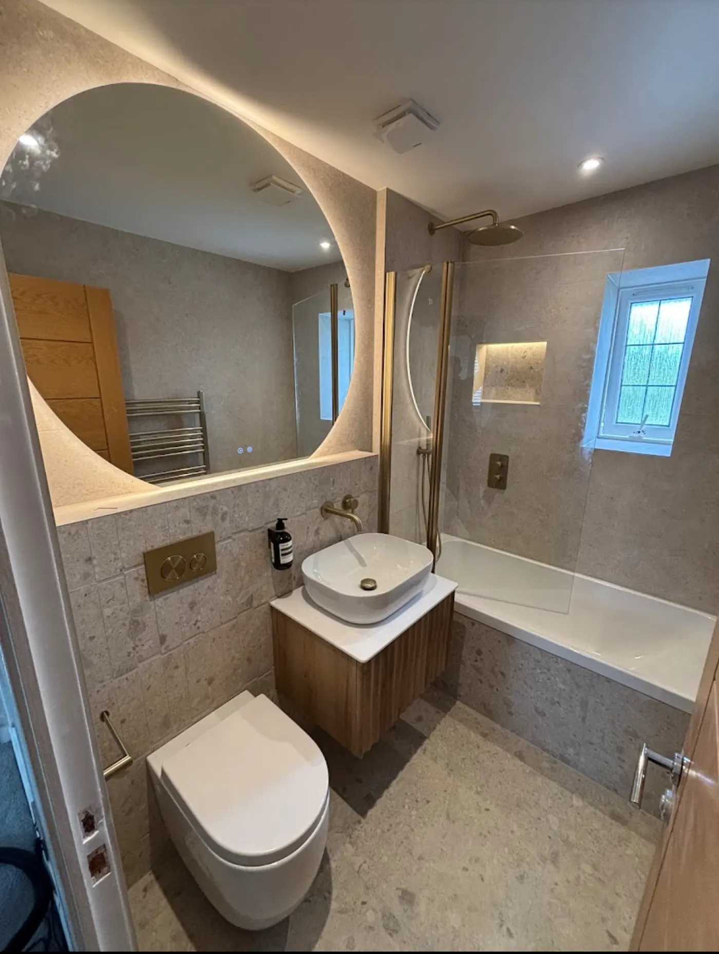 Stone Arch Bathroom