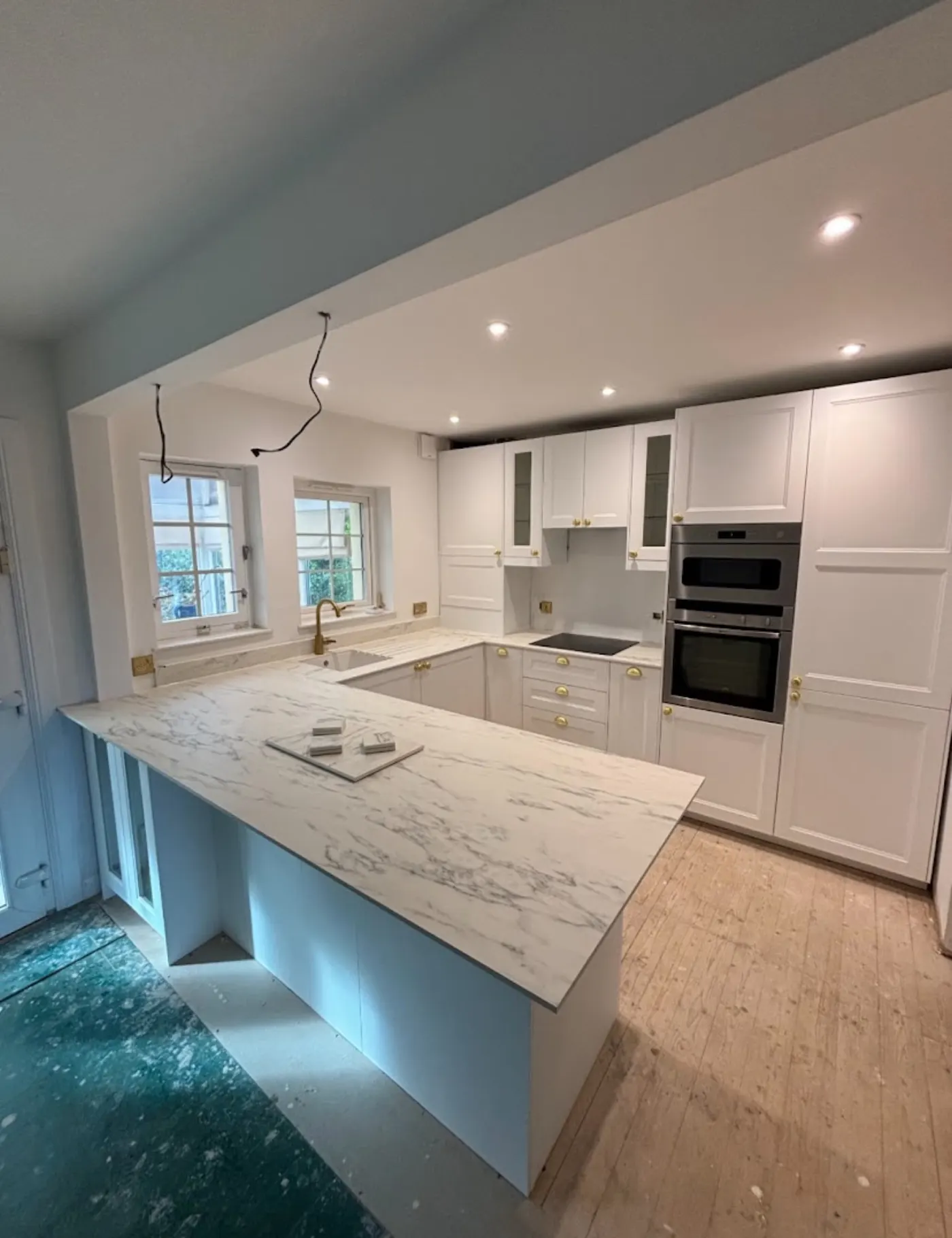 Marble Island Kitchen
